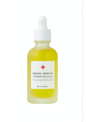 AHA 30%, BHA 0.5% WASHABLE PEEL SERUM 50 ML - Professional Care for Renewed, Purified, and Radiant Skin